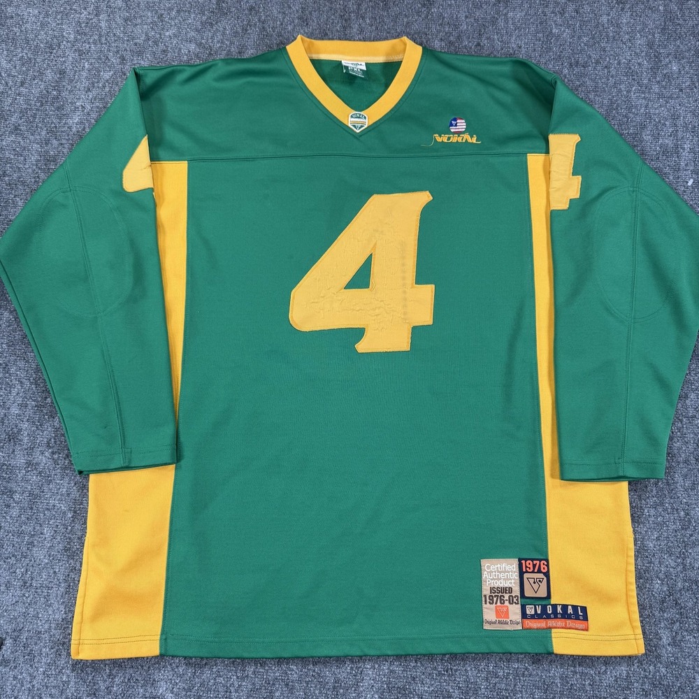 Vintage Vokal Jersey Mens 2XL Football Throwback Long Sleeve 1976 Hip Hop‎ Rap